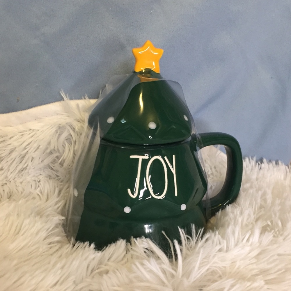 Ray Dunn Christmas Tree Mug ‘JOY’ VHTF